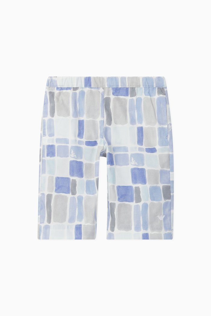 

Macro Rose Cotton Pants, Purple