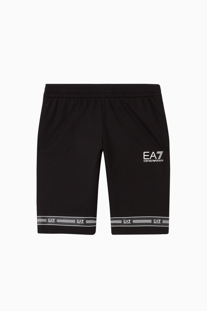 

EA Tape Jersey Shorts, Black