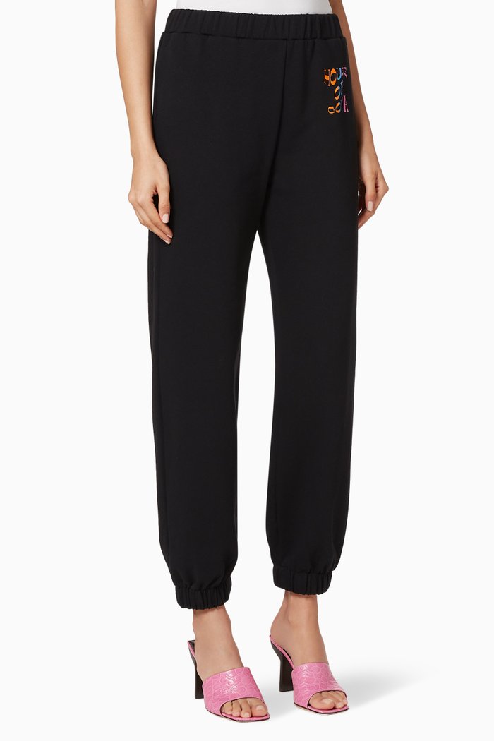 

Zaza Organic Cotton Sweatpants, Black