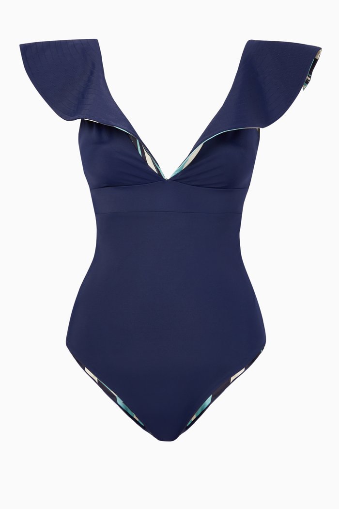 

Grace One-Piece Swimsuit, Blue