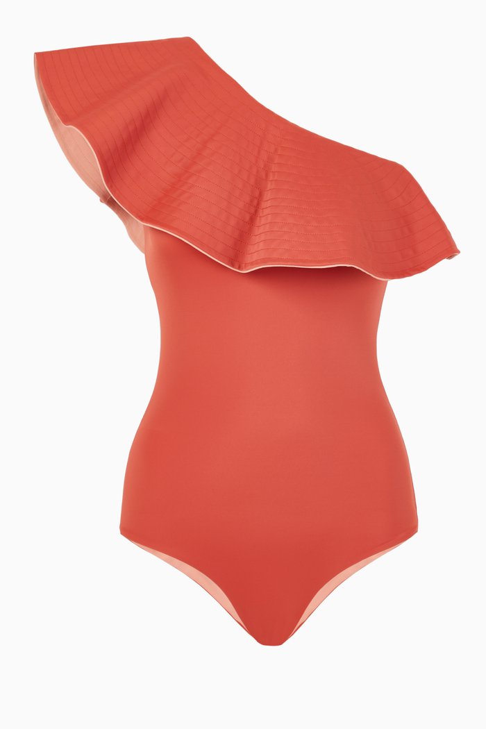 

Tucan One-Piece Reversible Swimsuit, Pink