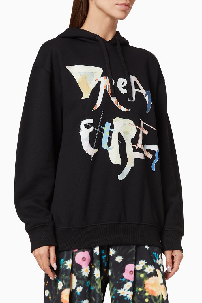

Adrisa Organic Cotton Hoodie, Black