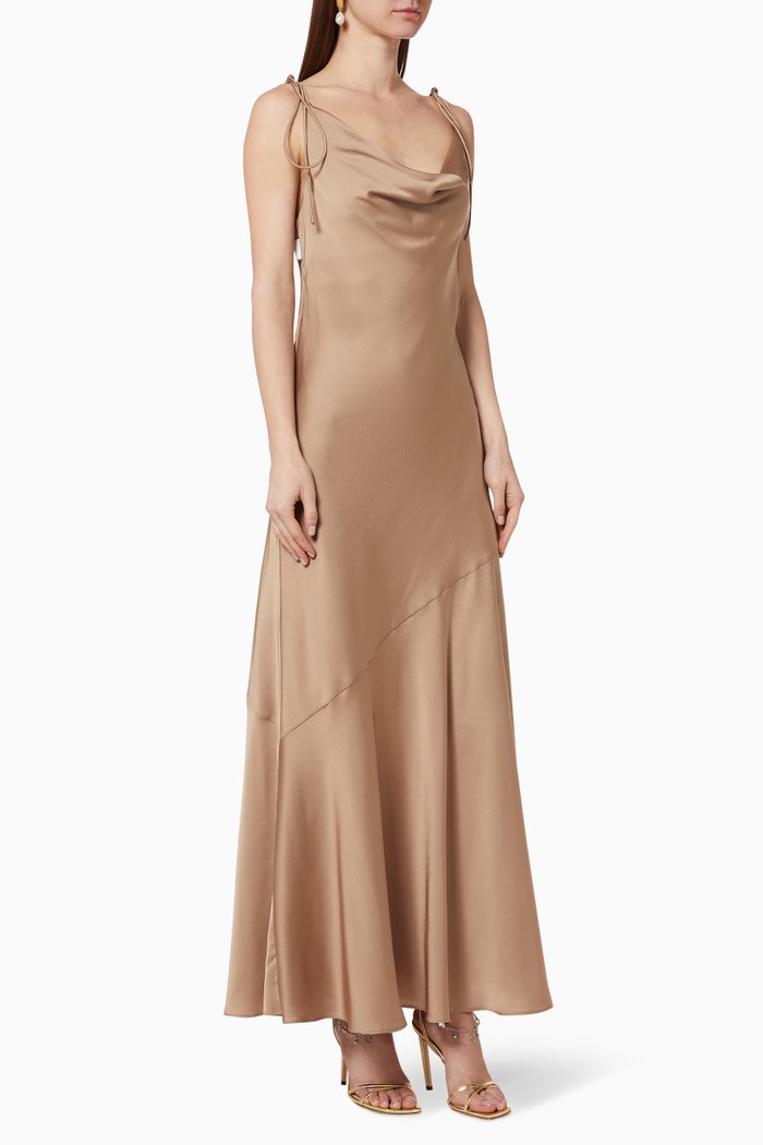 

The Celia Slip Dress, Neutral