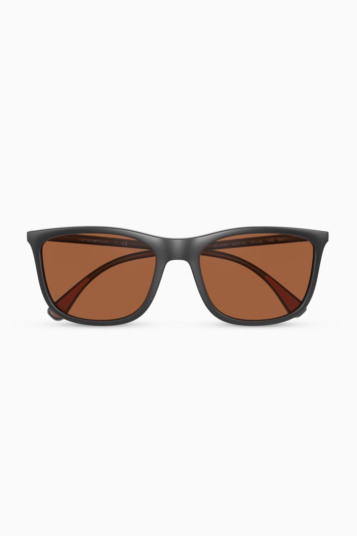

Pillow Rectangular Sunglasses in Acetate, Grey
