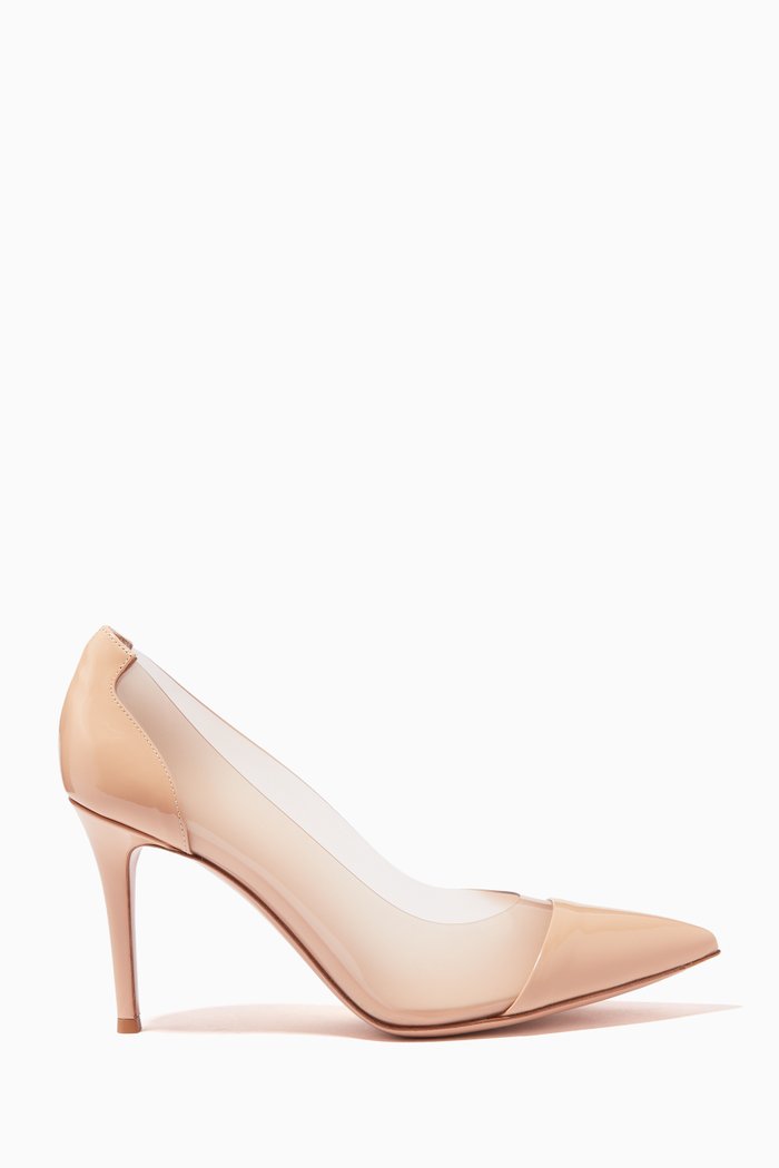 

Plexi 85 Pumps in Patent Leather, Neutral