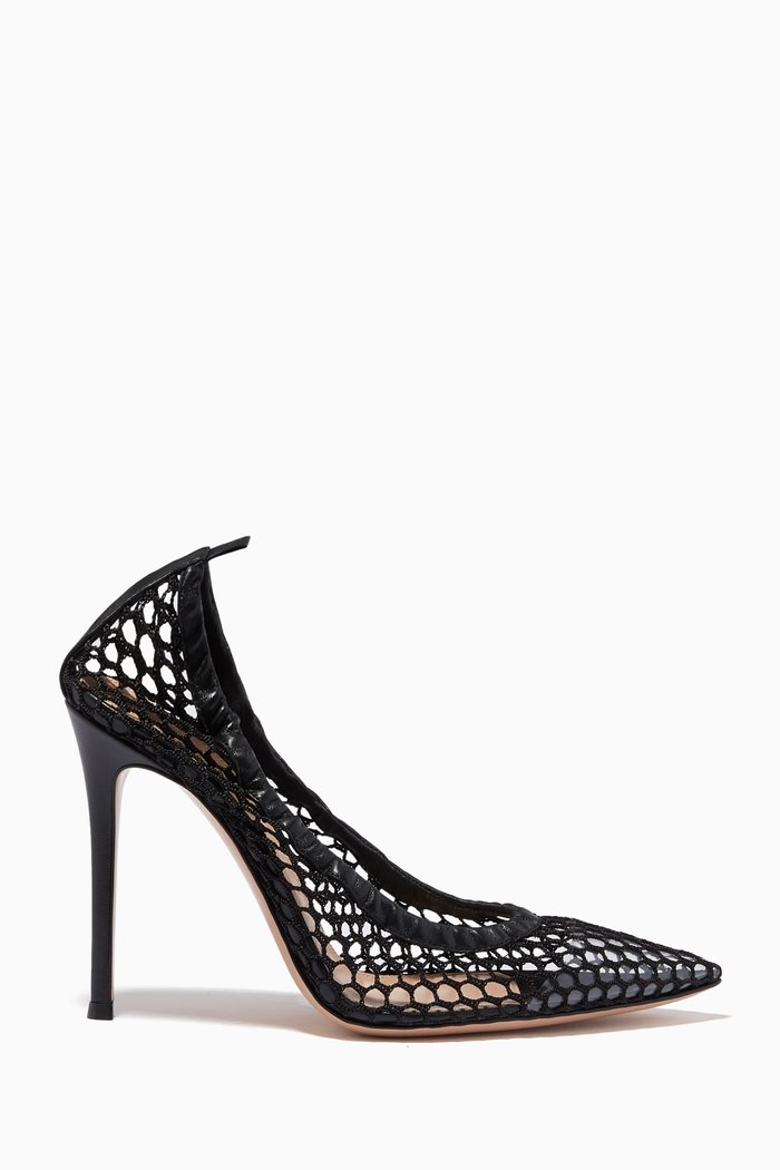 

Alisa 105 Pumps in Honeycomb Mesh, Black