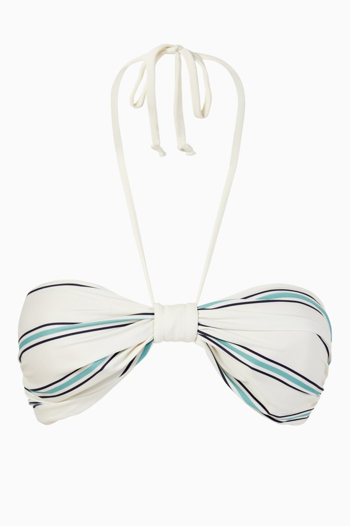 

Maria Reversible Bikini Top, White