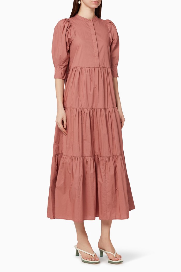 

Mattea Cotton Dress, Pink