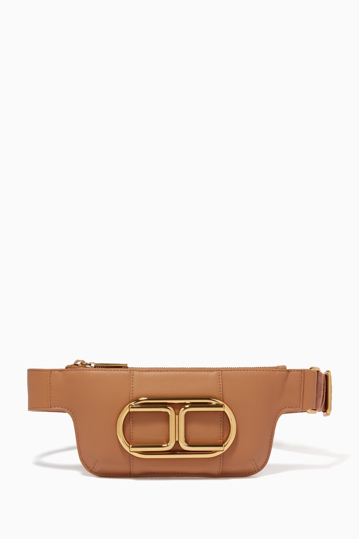 

Belt Bag in Faux Leather, Neutral