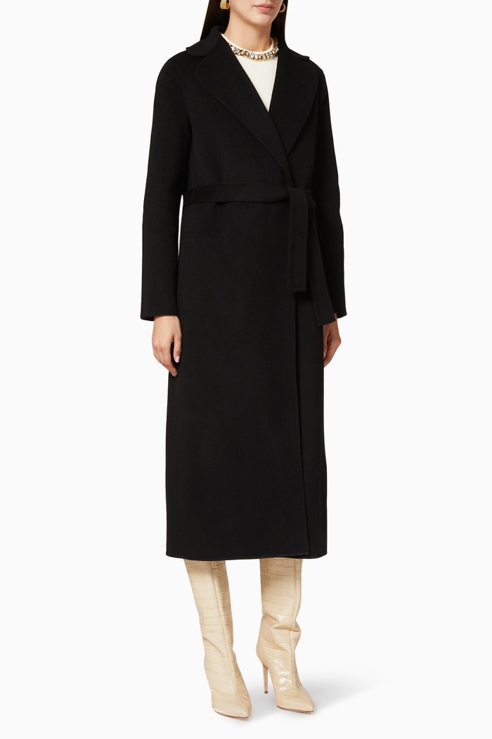 

Wool Cloth Coat, Black