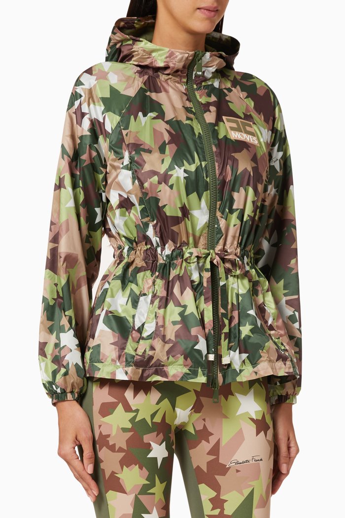 

Stars Nylon Jacket, Green