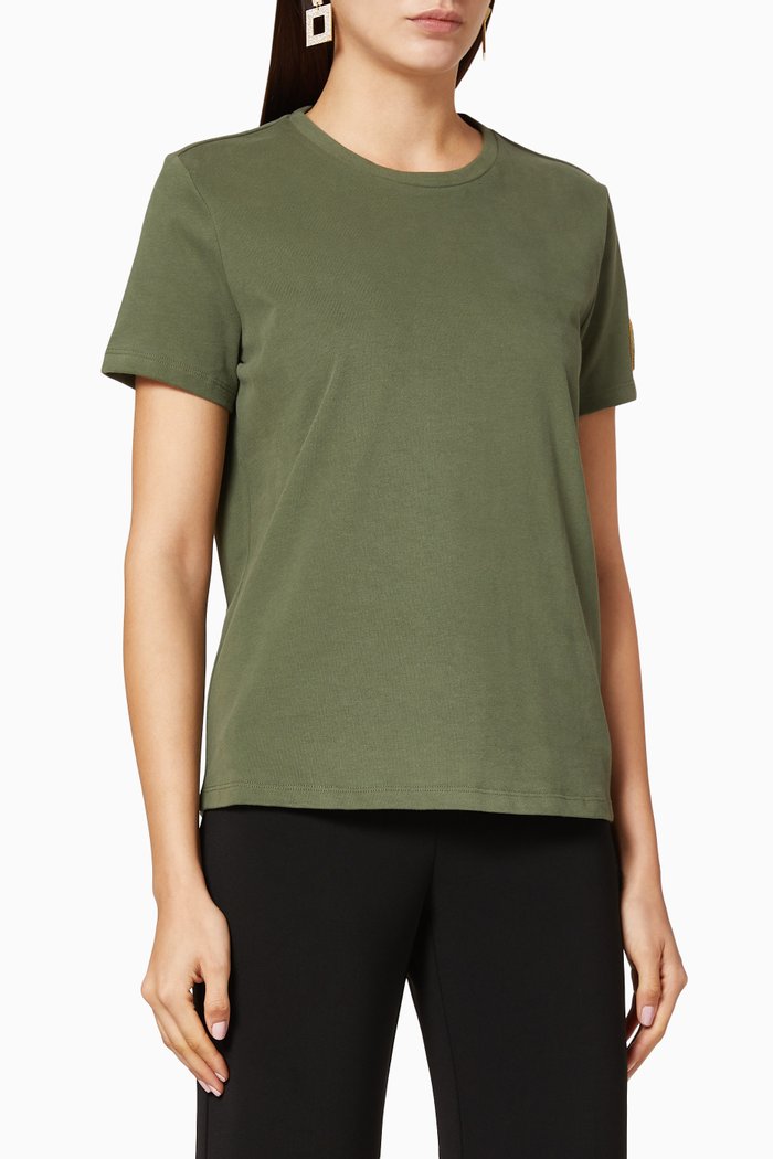 

Logo Cotton T-Shirt, Green