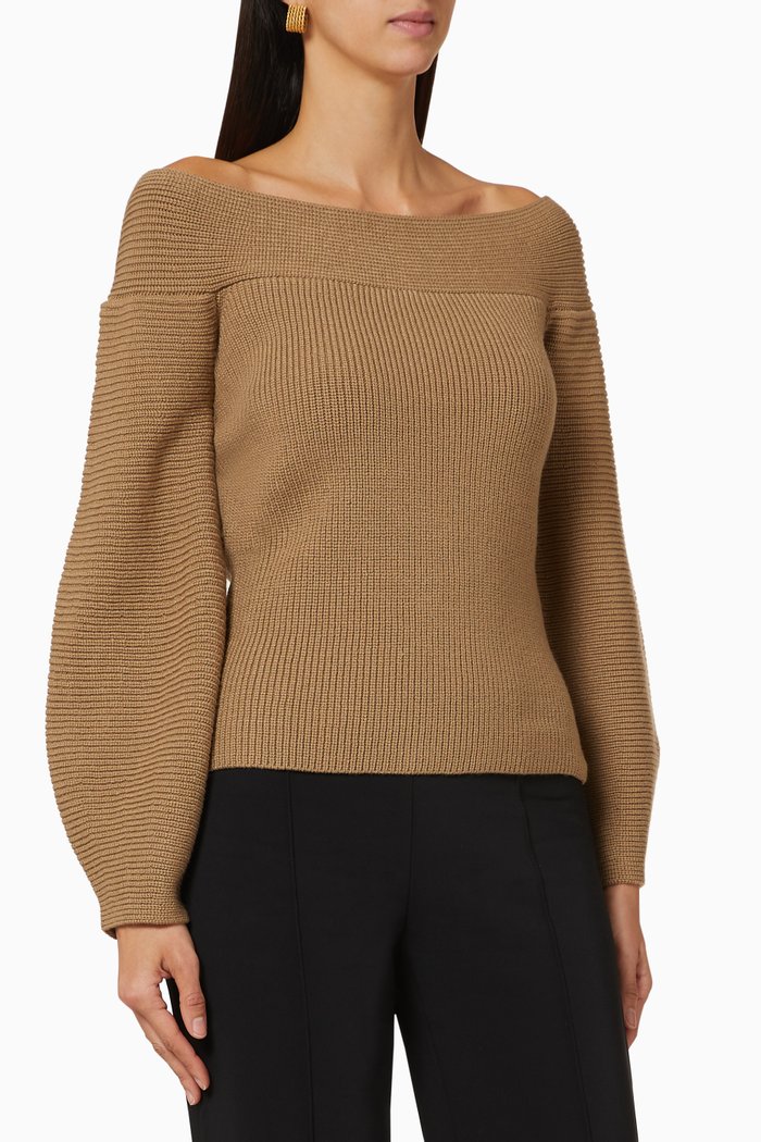 

Wool Acrylic Knit Jumper, Grey