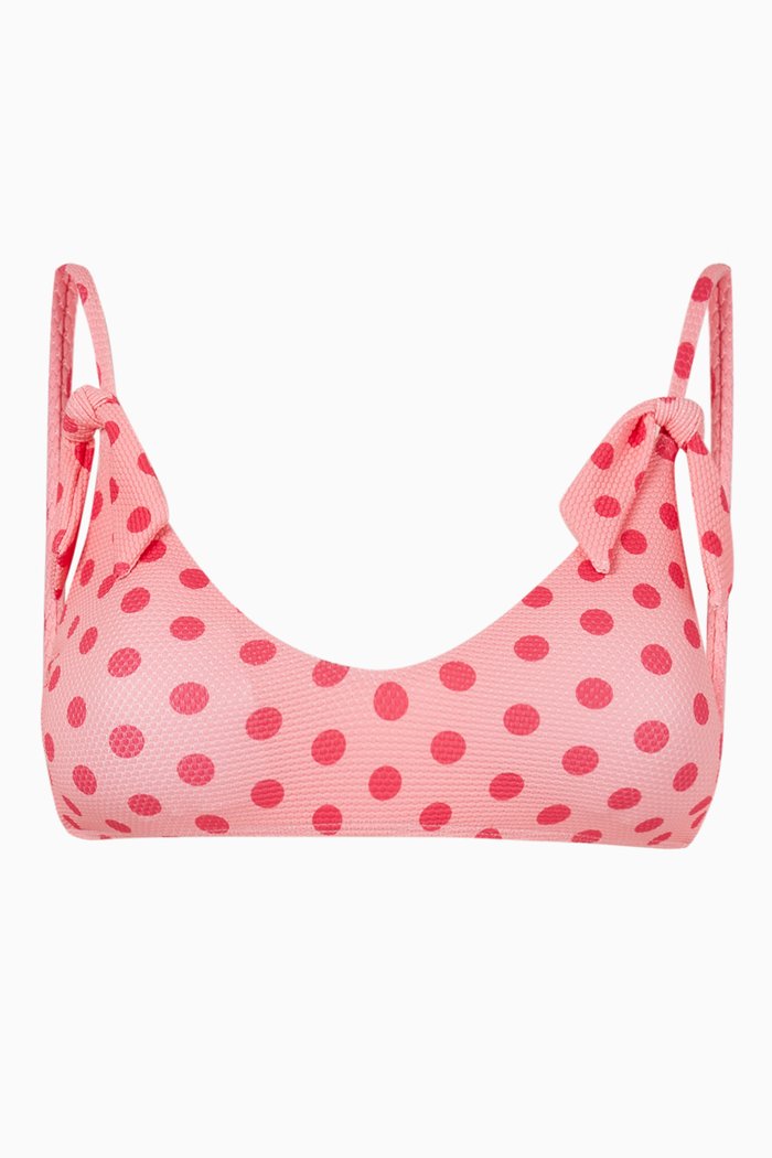

Lucia Bikini Top, Pink