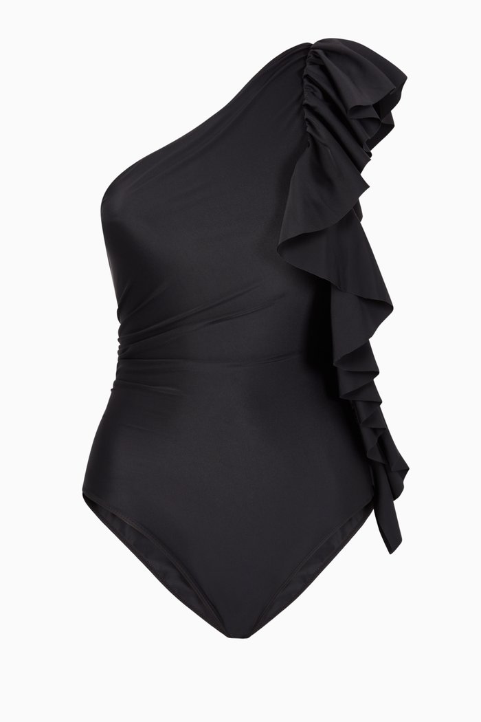

Coconut One-Piece Swimsuit, Black