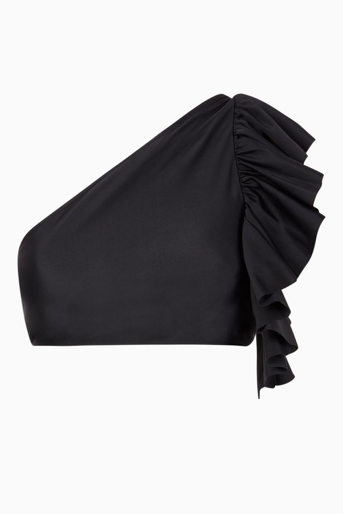 

Coconut Bikini Top, Black