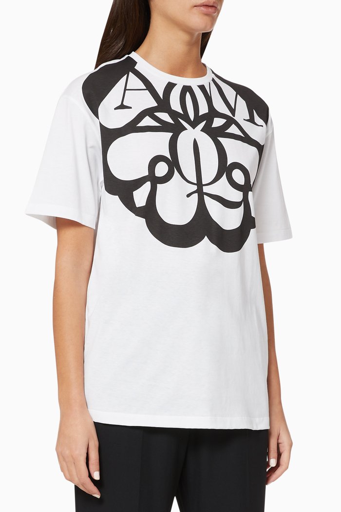 

Exploded Seal Logo T-shirt in Cotton Jersey, Multicolour