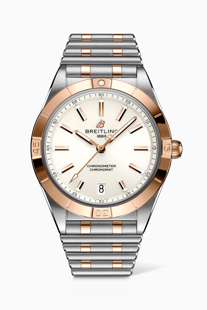 

Chronomat Automatic 36 with 18kt Red Gold, White