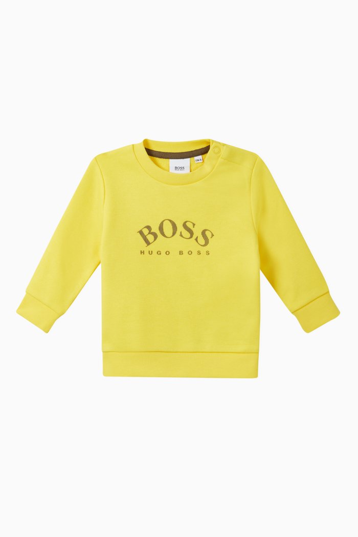 

Logo Sweatshirt, Yellow