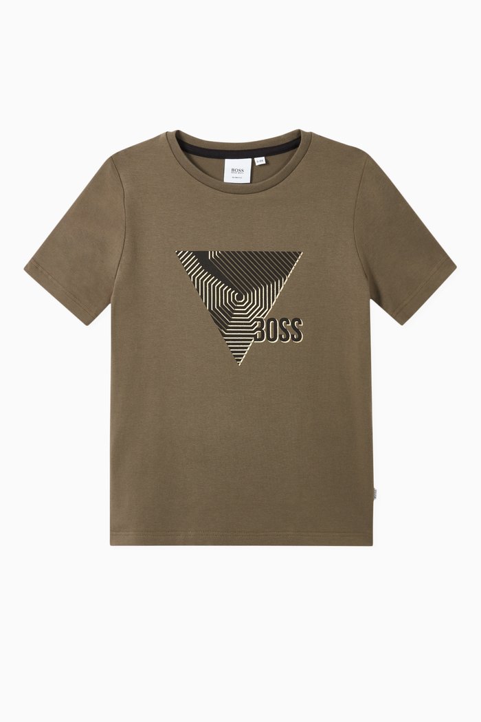 

Triangle Detail T-Shirt, Neutral