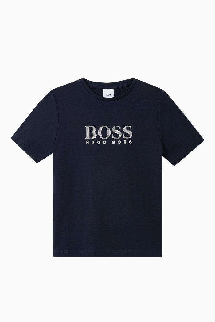 

Horizontal Logo T-Shirt, Blue