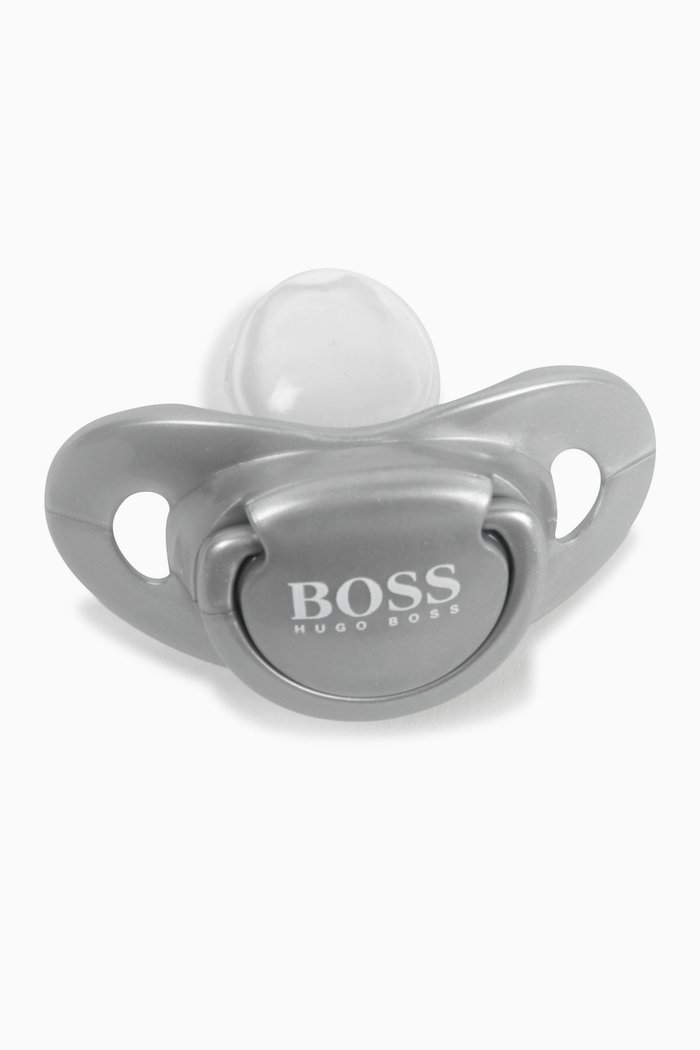Logo Pacifier, Grey