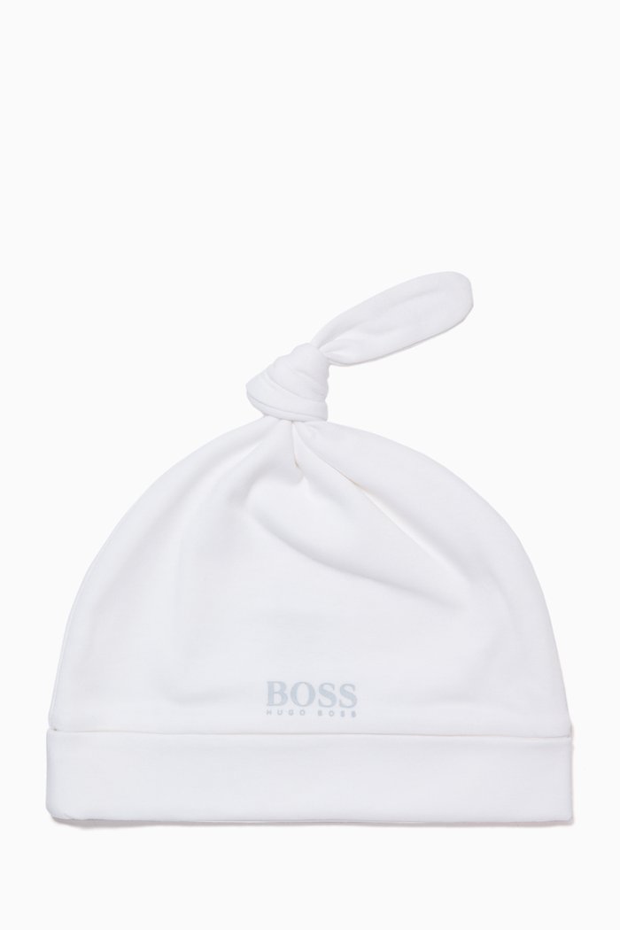 

Logo Hat in Cotton, White