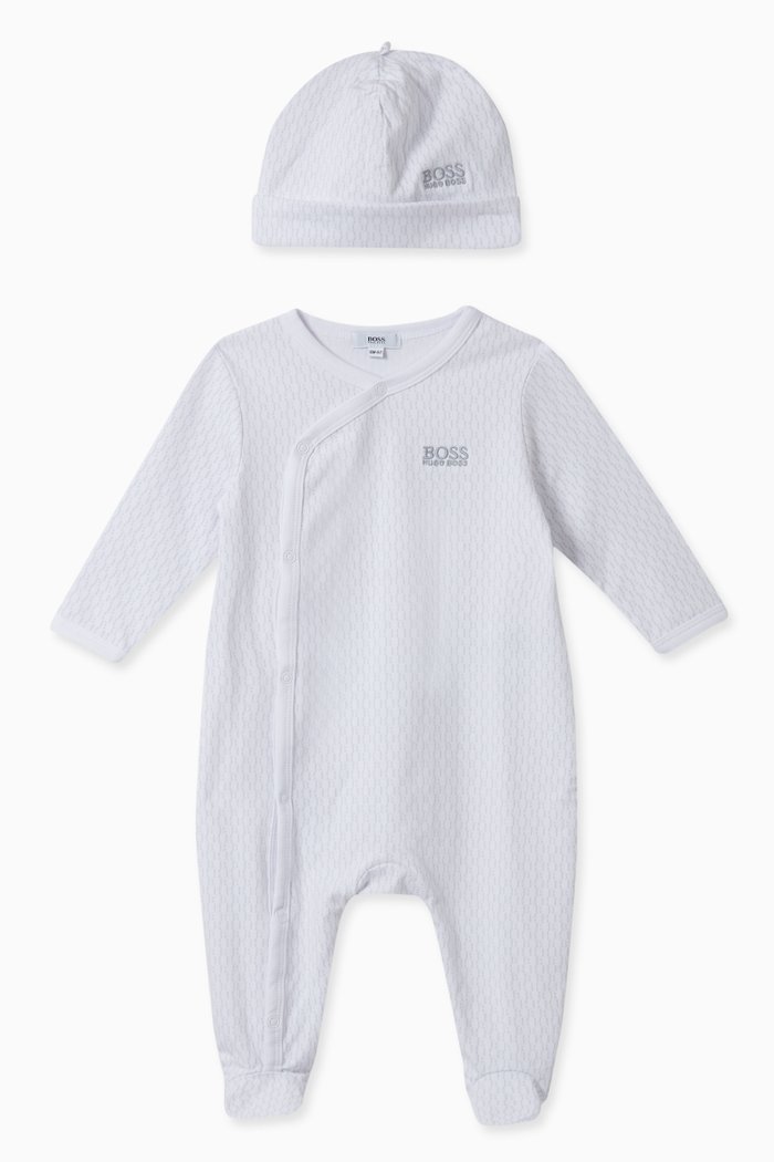 

Patterned Pyjama Set, White