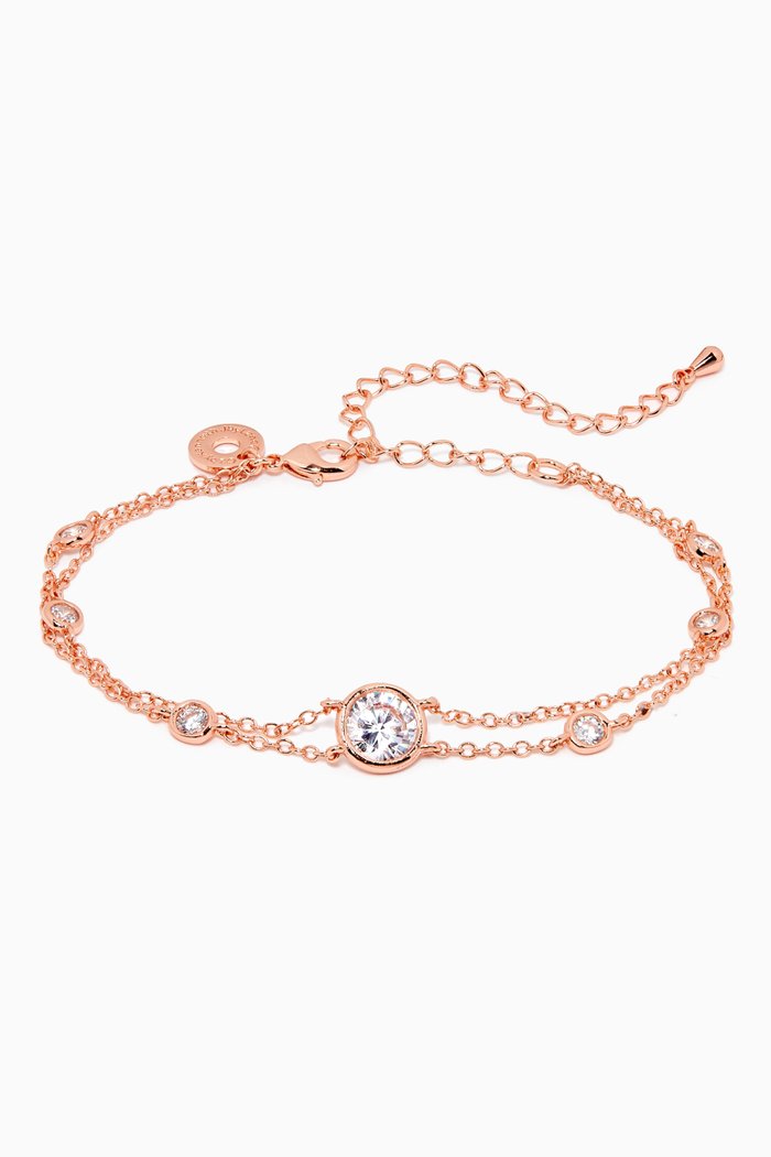 

Double Row Bracelet, Rose gold