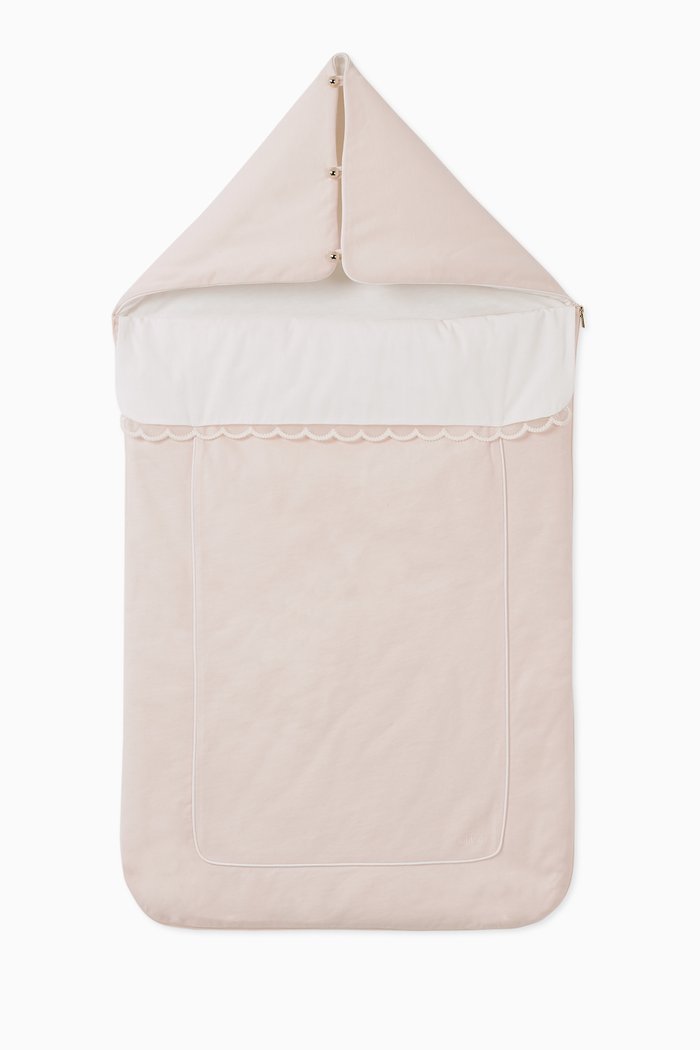 

Padded Cotton Sleeping Bag, Pink