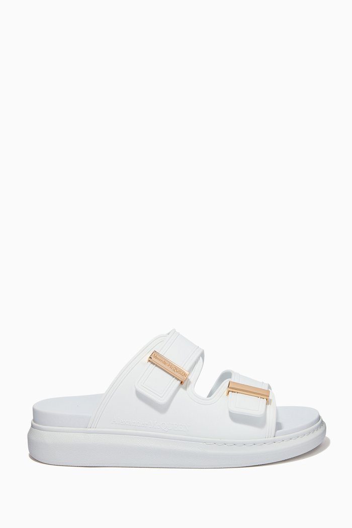 

Hybrid Slides in Rubber, White