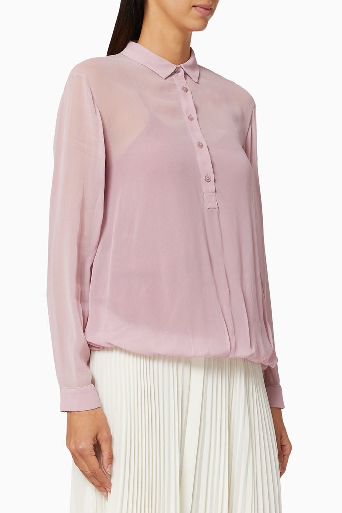 

Divagare Georgette Blouse, Pink
