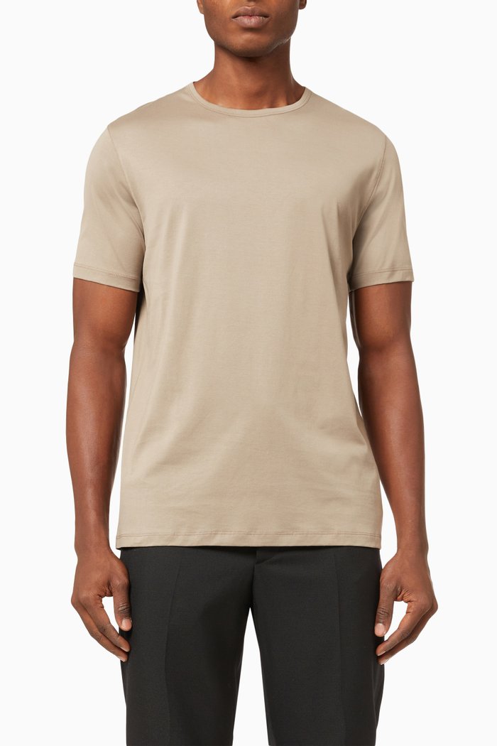 

Precise T-shirt in Cotton Jersey, Neutral