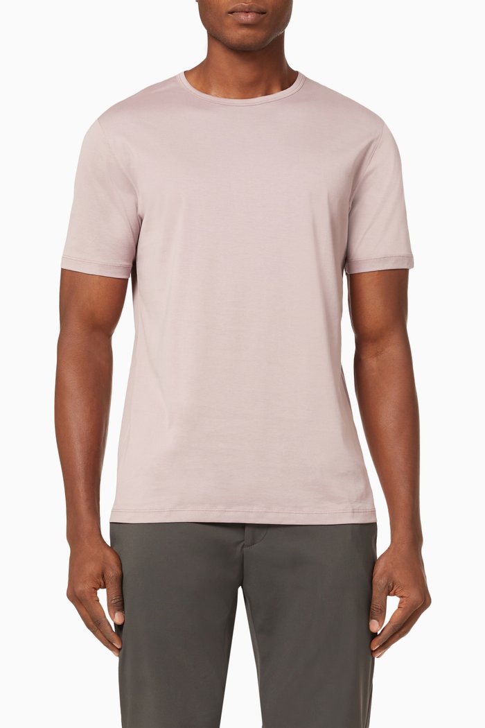 

Precise T-shirt in Cotton Jersey, Purple
