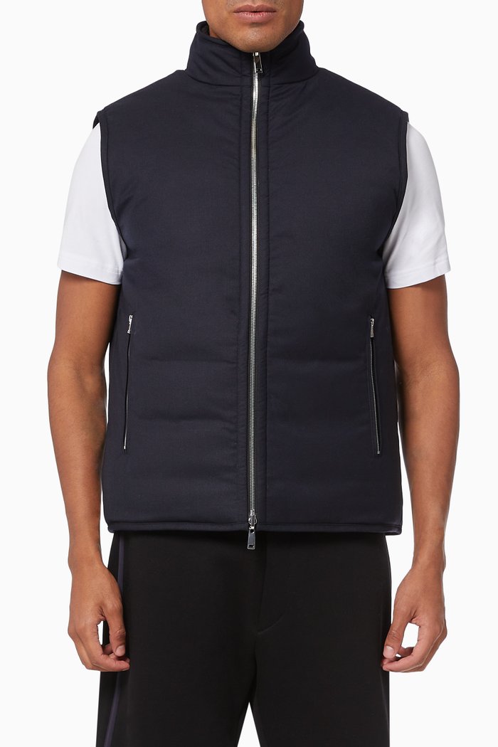 

Wilton Reversible Sherpa Vest, Black