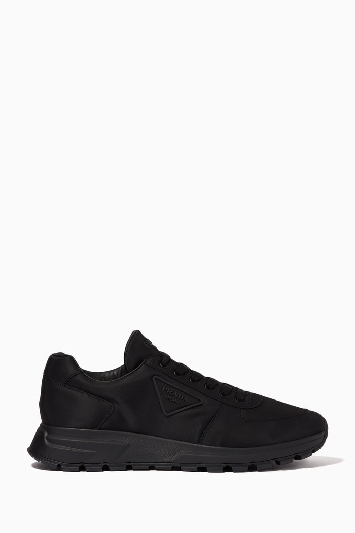 

Prax 01 Sneakers in Re-Nylon Gabardine, Black