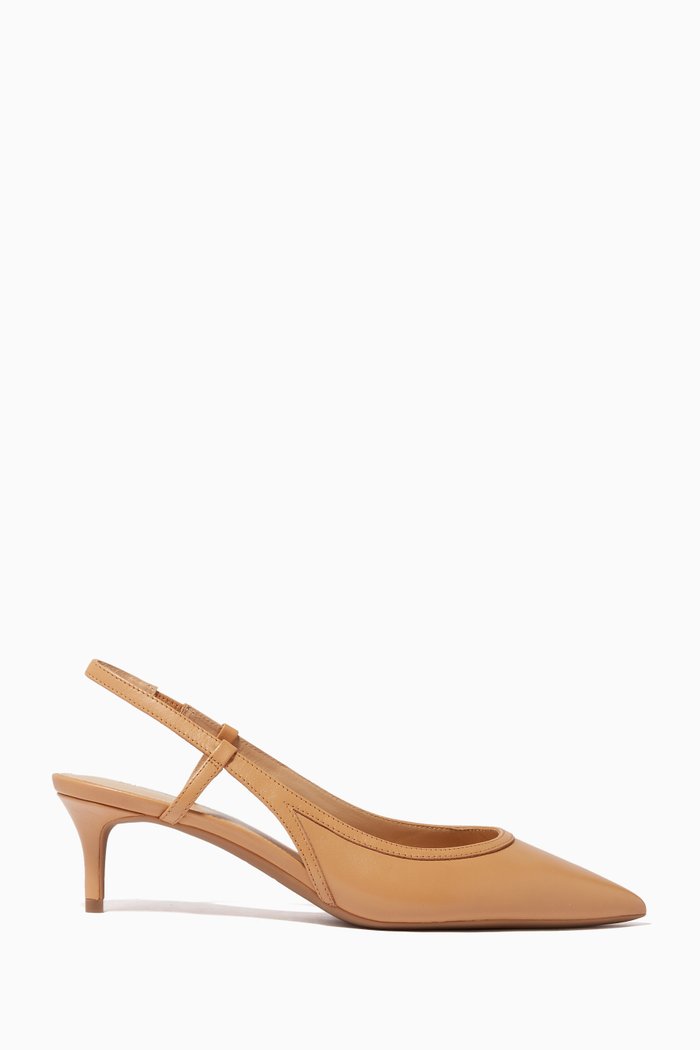 

Nora Flex Pumps in Leather, White