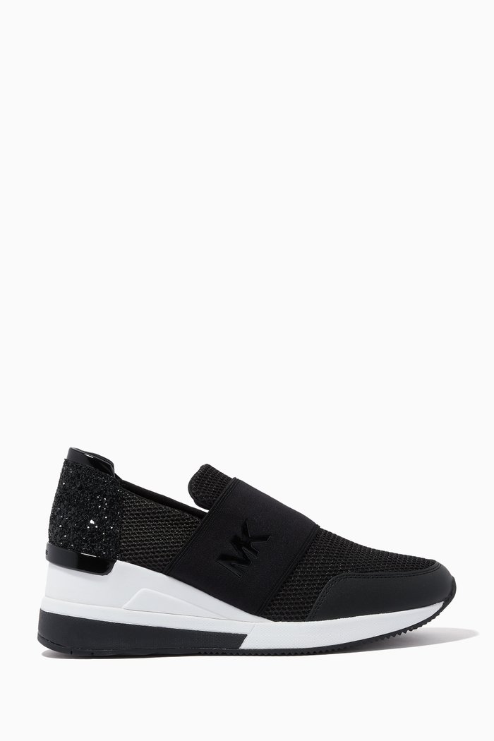 

Felis Sneakers in Mesh Knit, Black