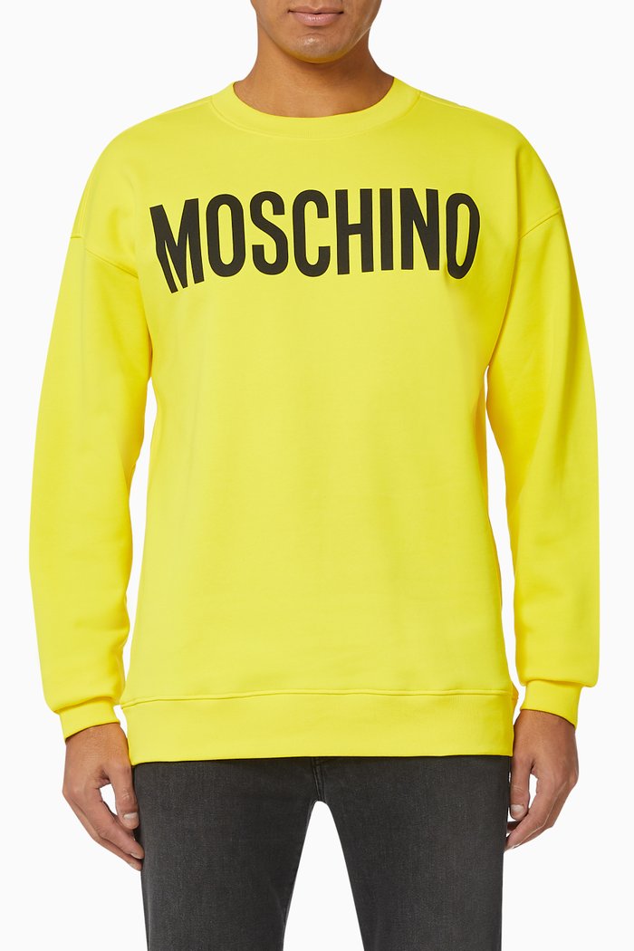 

Logo Graphic Sweatshirt, Yellow