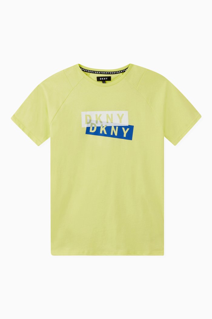 

Logo T-shirt in Cotton Jersey, Yellow