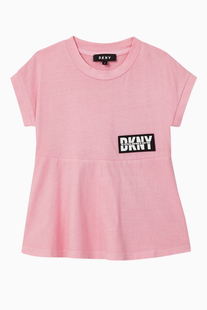 

Logo Patch T-Shirt, Pink