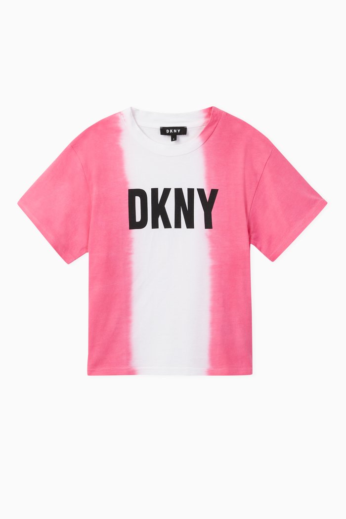 

Dip-Dye Logo T-Shirt, Pink