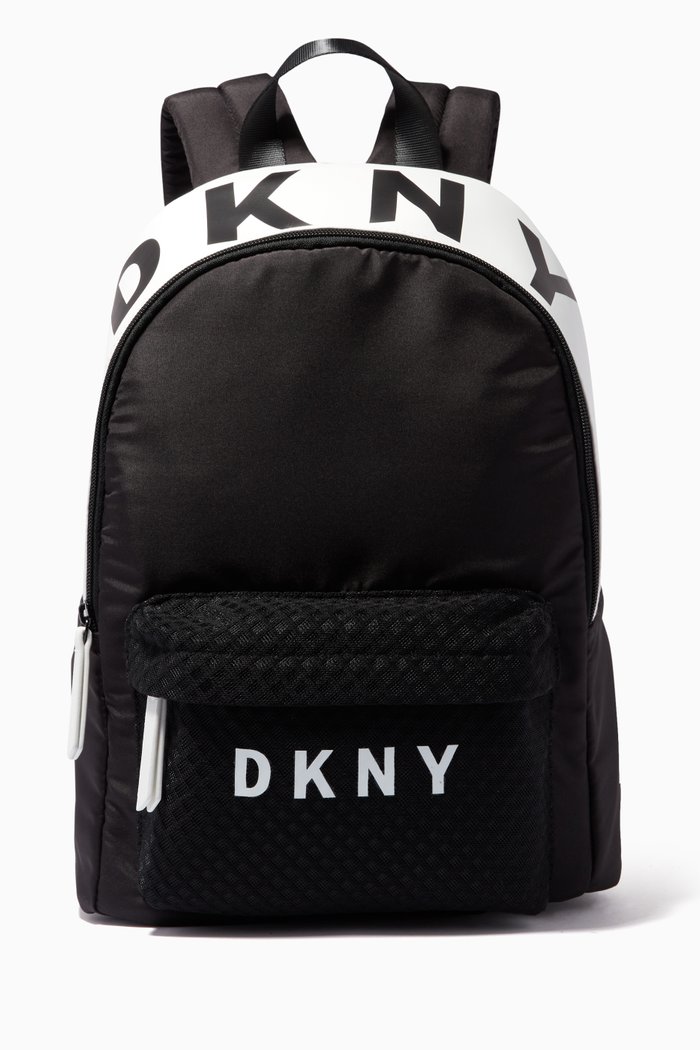 

Bicolour Backpack, Black