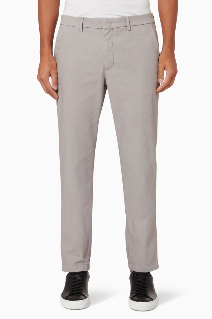 

Kaito1 Cotton Chinos, Silver
