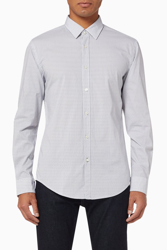 

Ronni 53 Cotton Shirt, Blue