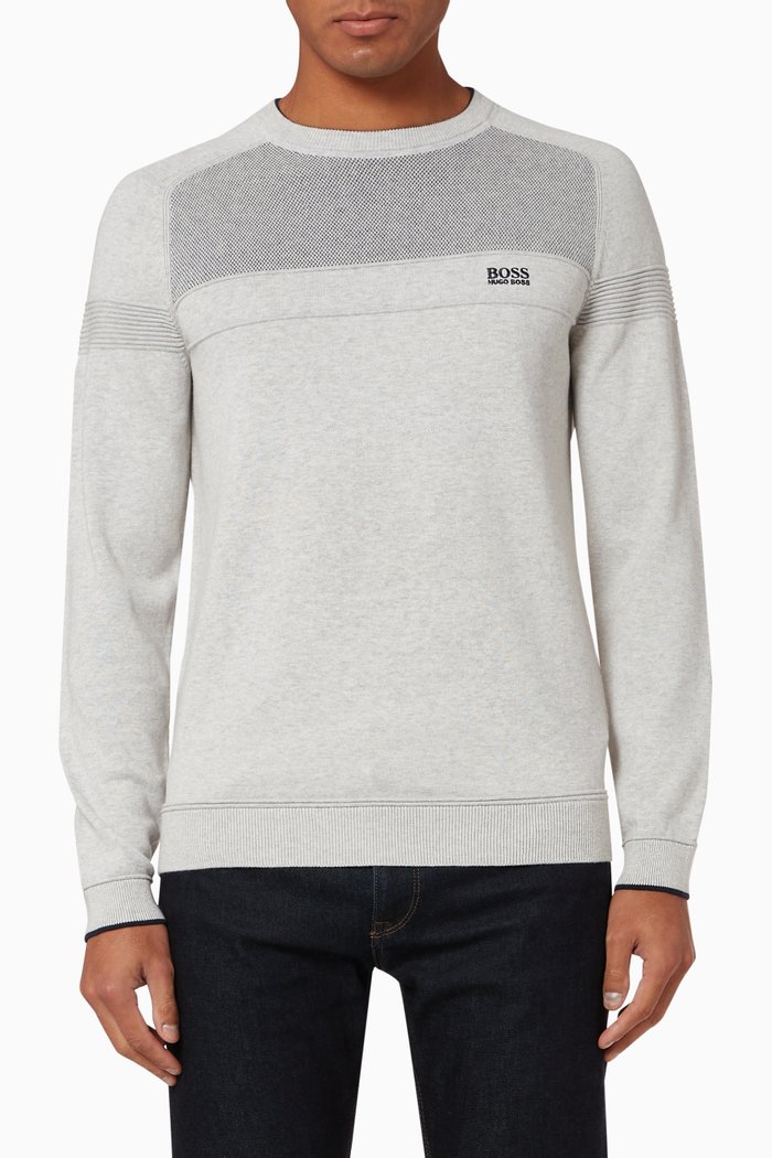 

Ramoy Cotton Sweater, Grey
