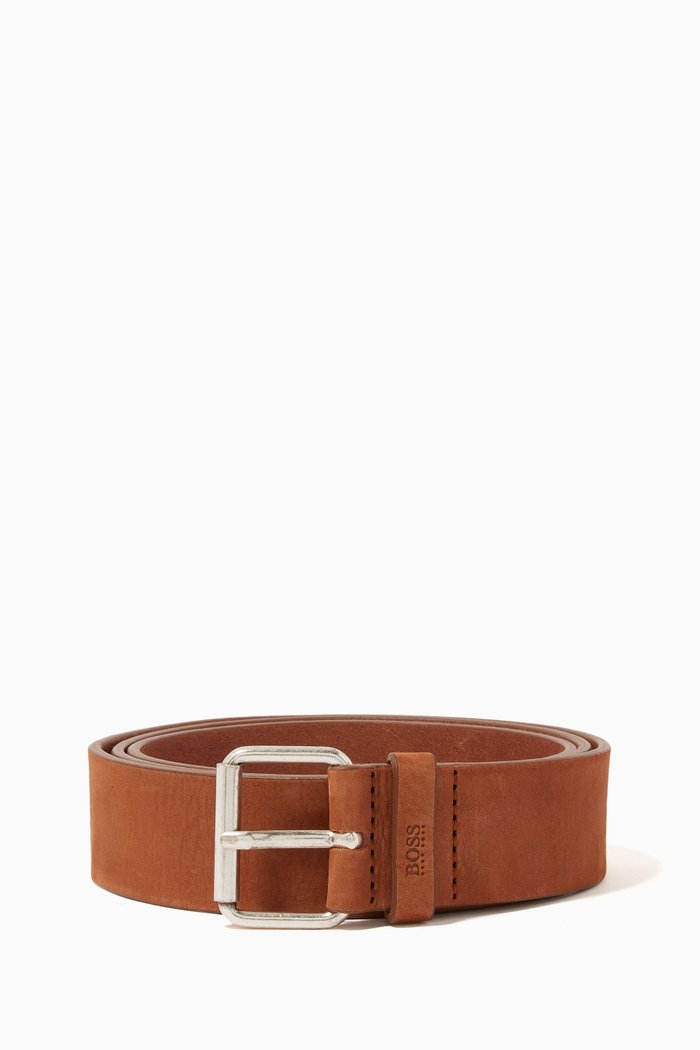 

Serge Belt in Leather, Brown