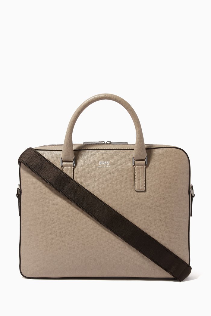 

Signature Document Case in Leather, Neutral