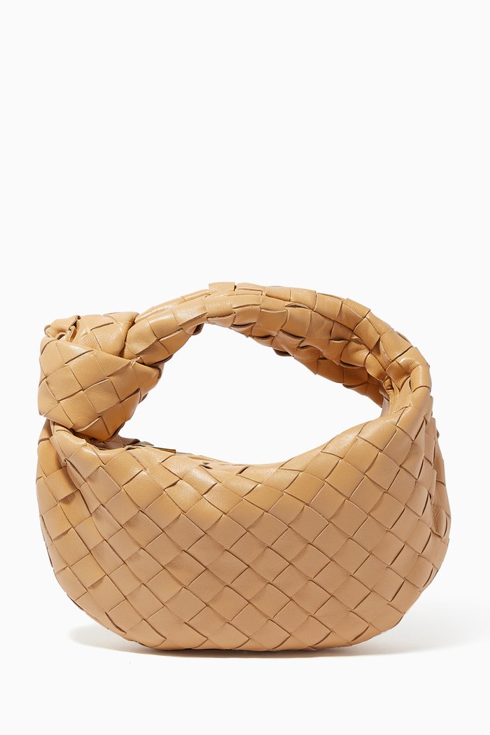 

Mini BV Jodie Bag in Intrecciato Nappa, Brown
