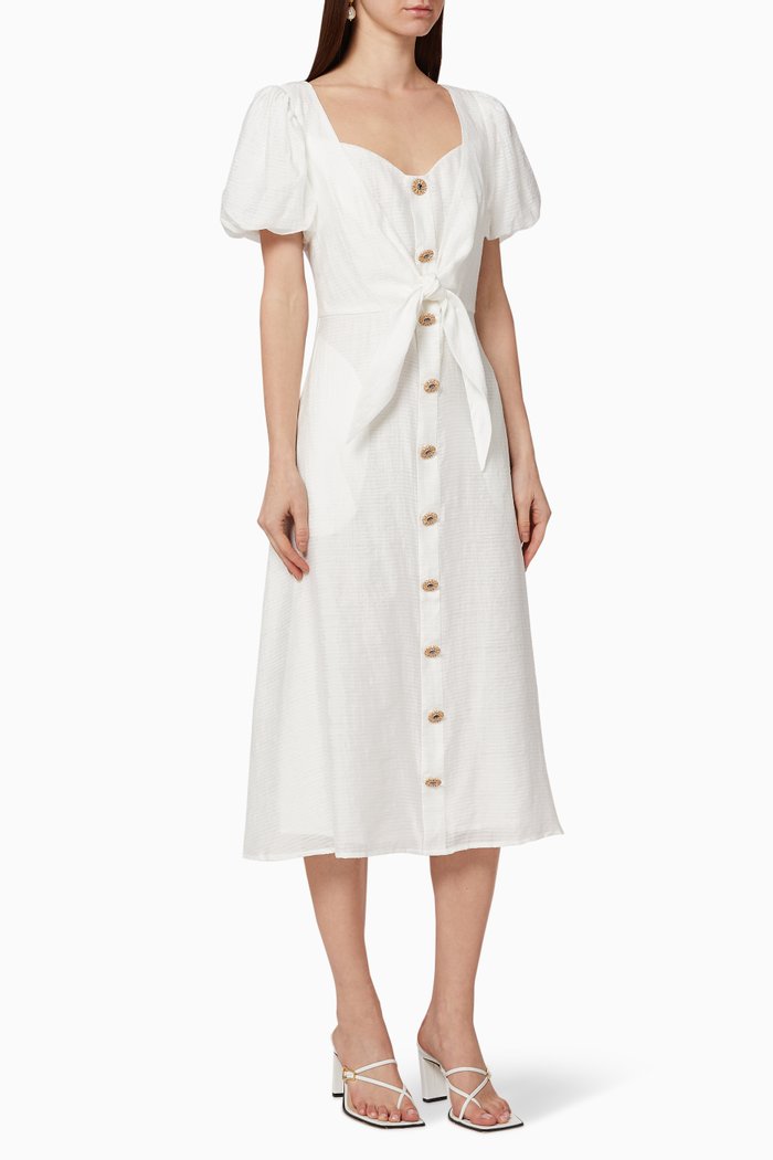 

Spacial Shirt Dress, White